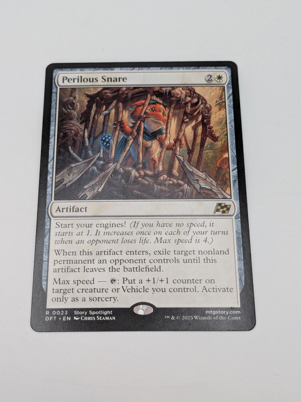 Perilous Snare 23 Rare Aetherdrift Magic: The Gathering Near Mint