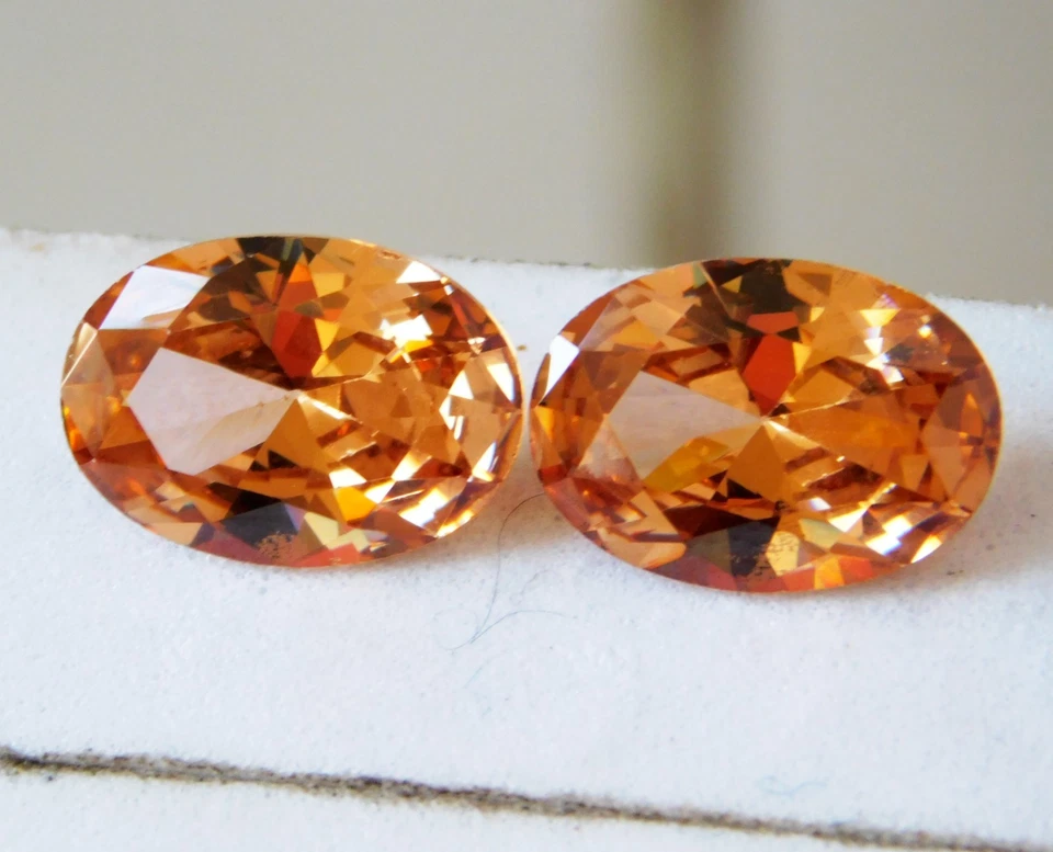 Certified Natural Cambodian Zircon 14x10mm Stunning Oval Cut Loose Gemstone - Image 4 of 4