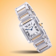 Cartier Tank Francaise Quartz Stainless Steel Ladies Watch W51007Q4 3