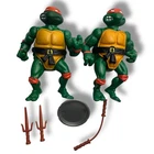 1988 Teenage Mutant Ninja Turtles TMNT Mike Michelangelo HARD & SOFT Head Lot