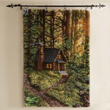 Herrschners  Forest Dawn Cabin Latch Hook Kit