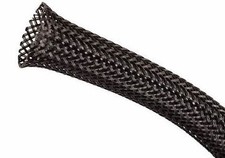 1 3/4" Black No-Fray Mesh Sleeving - 10 ft. spool