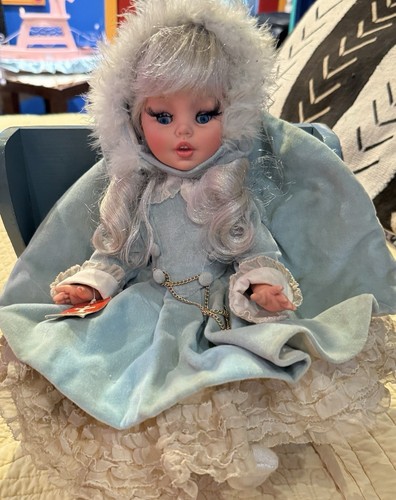 Muñeca de Colección FURGA Princesa ELISABETTA Años 60 Conjunto/Gorro Original - Imagen 5 de 21