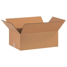 GRAINGER APPROVED 11R384 PK 25 Shipping Box,16x10x6 in 11R384