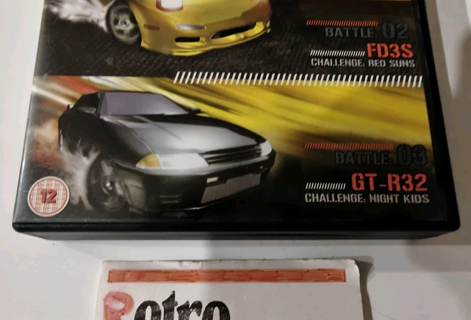 Initial D Volume 1-3 DVD Boxset.Battle 1,2 & 3 Anime Street Racing. Pal Version. - Image 4 of 4