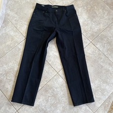 Dockers Spodnie Męskie Jeansy 36x32 Czarne Comfort Knit Jean Cut Straight Fit 