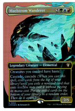 Maelstrom Wanderer Foil Borderless Commander MastersMagic The Gathering Card