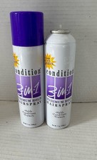 Lot of 2 Condition 3-in-1 Maximum Hold Hairspray with Sunscreen 7oz