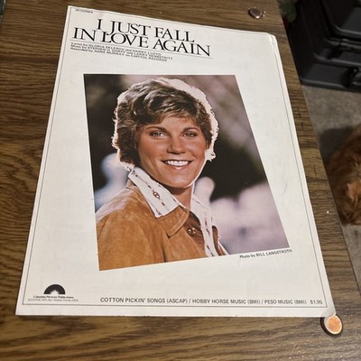 I Just fall In Love Again Sheet Music, Anne Murray, Sklerov/LLoyd/Dorff  1979