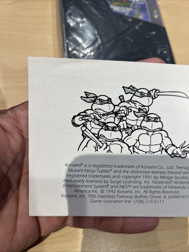 Teenage Mutant Ninja Turtles III The Manhattan Project (NES) come nuovo carrello e manuale - Foto 4 di 24
