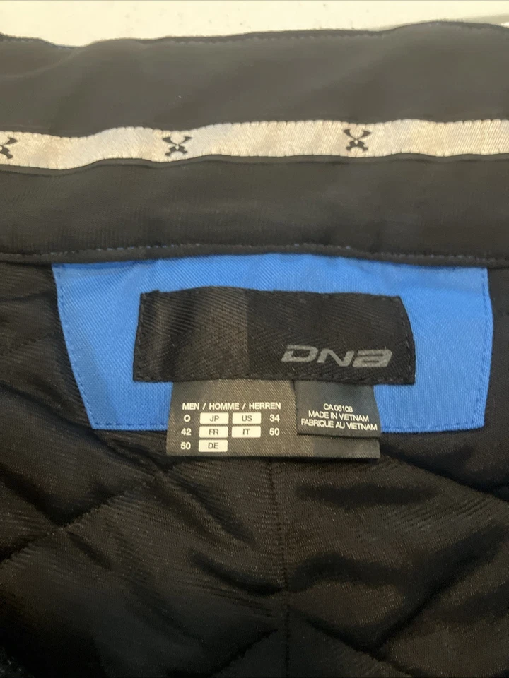 DNA Descent 男式蓝色滑雪裤 32x32 码。 多口袋。 调整腰围, 有内衬。 — 第 2/4 张图片