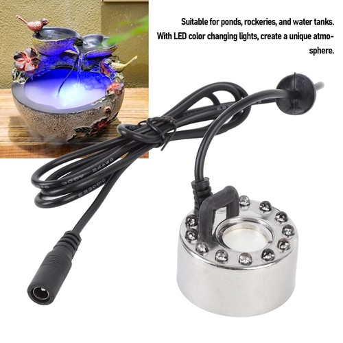 HG (US Plug)Mist Maker Fogger 350mL/H With 12 LED Color Changing Fog Controller - Picture 20 of 23