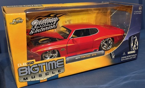 2006 JADA TOYS DUB CITY BIGTIME MUSCLE 1971 Pontiac GTO "THE JUDGE" 1/24 - Picture 2 of 8