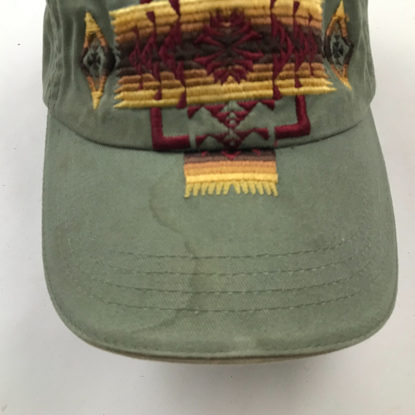 Pendleton Hat Strapback Green Adjustable Embroide… - image 3