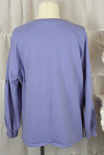 Romwe Womens Japanese Anime Graphic "Don't Tell A Lie" Long Sleeve T Shirt L - Picture 6 of 10