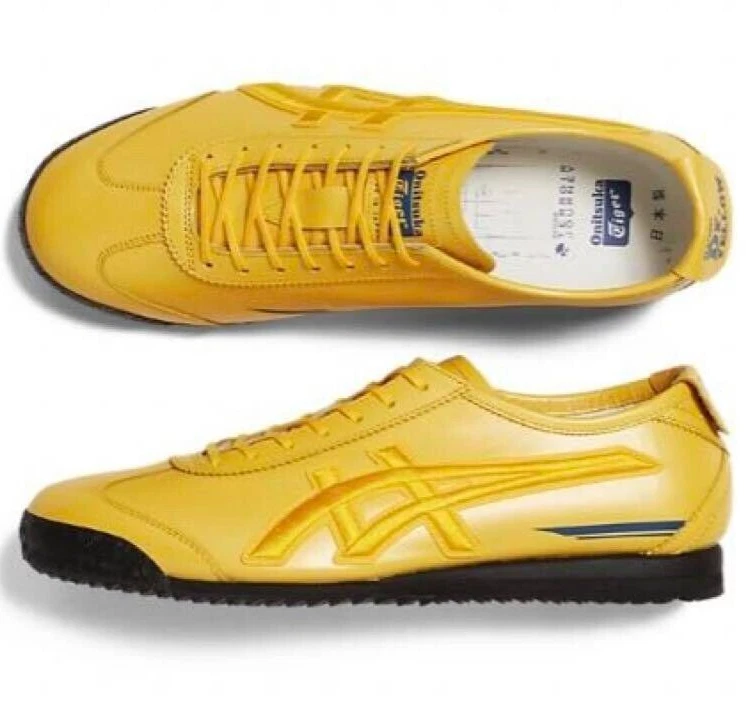 Onitsuka tiger hotsell yellow slip on