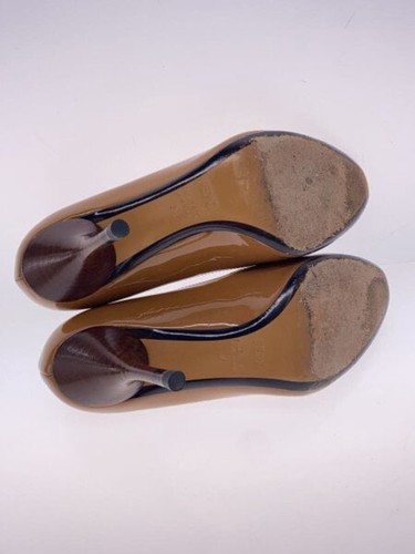 Décolleté donna Fendi taglia 36 punta mandorla vernice beige - Foto 4 di 5