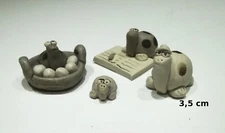 lot de tortues ,figurine de collection,turtle, schildpad, tortue,bibelot  G37-02