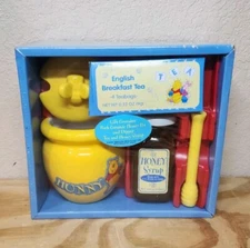 NEW Sealed -Winnie The Pooh's Hunny Pot Gift Set By Disney English Breakfast Tea