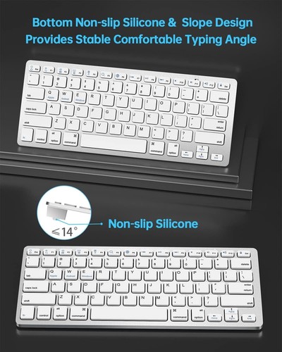 Bluetooth Keyboard and Mouse Combo for iPad - Rechargeable Wireless Keyboard. - Picture 4 of 14