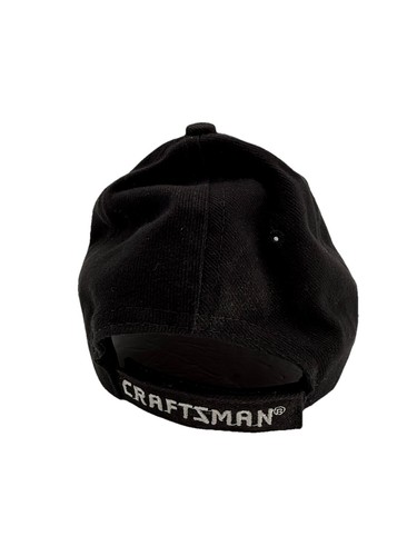 Craftsman Tool Cap Baseball Hat Black Adjustable Size 100% Cotton - Picture 3 of 6