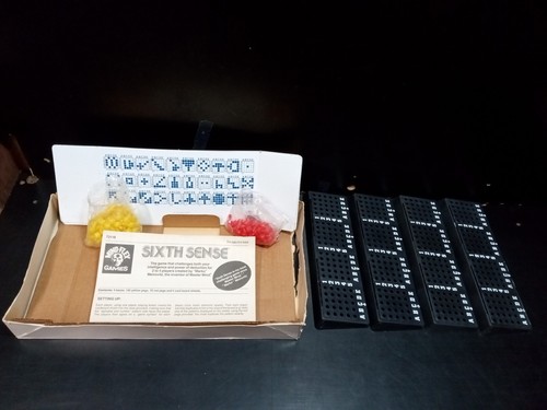 Vintage 1978 Sixth Sense, aus (Mego)Mind Flex Brettspiele 1A - Bild 1 von 12