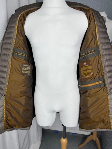 Moorer Verona Calegari - L Mens Coat Puffer Wool/Cashmere Size 56 - Picture 7 of 11