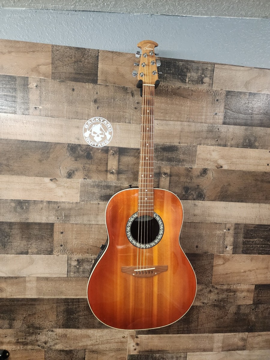 1995 Ovation Balladeer Model 1711 Vintage Electric Acoustic