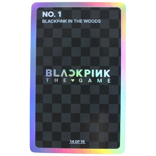 BLACKPINK Lisa - BLACKPINK THE GAME Photocard Set No.1 IN THE WOODS Card #14 - Picture 2 of 2