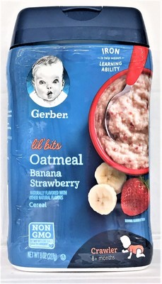 gerber strawberry banana cereal