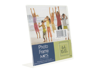 Bent Acrylic Picture Frame For 4x4 Photos (Same Shipping Any Qty)