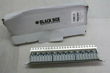 Black Box Network Services JPS60A-24 Cat6 Shielded Patch Panel 24 Port Universal