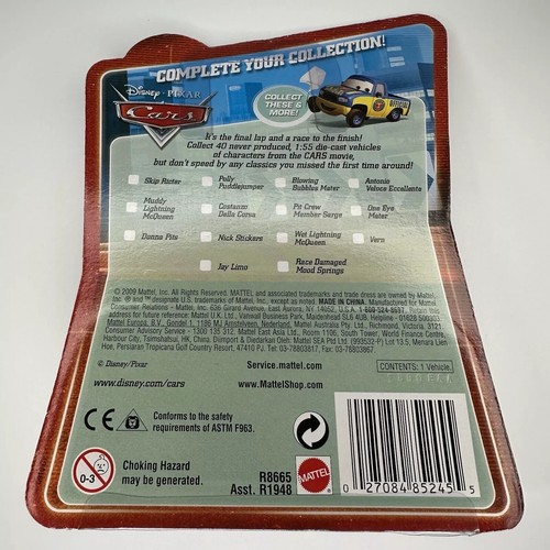 Disney Pixar Cars Final Lap Collection Jonathan Wrenchworths - Picture 2 of 2