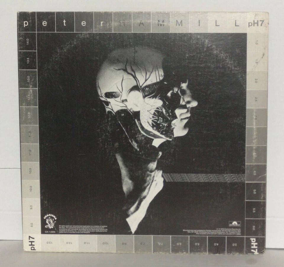 PETER HAMMILL pH7 LP 1979 Charisma Plays Well CA12205 Van Der Graaf Generator  - Image 3 of 4