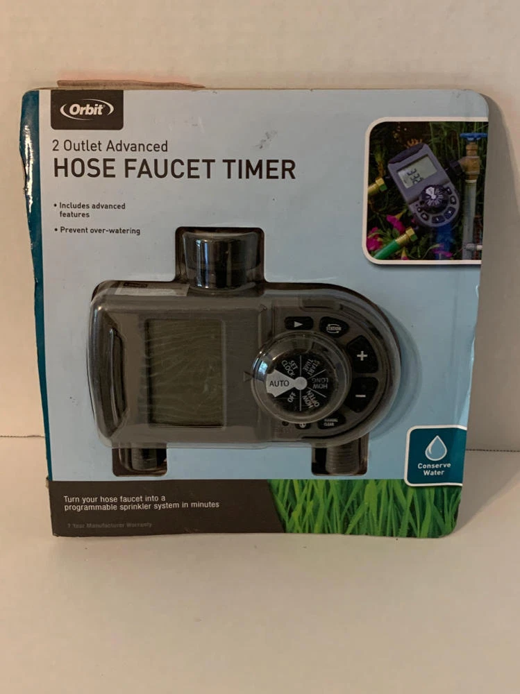 Orbit Irrigation Systems 2 Outlet Hose Faucet Timer (56544)