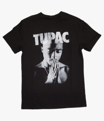 Tupac 2PAC Official Merch To Live And Die In LA T Shirt  2XL Black NEW