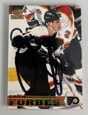 1998-99 Pacific Paramount Colin Forbes #172 Auto Autograph Signed Flyers