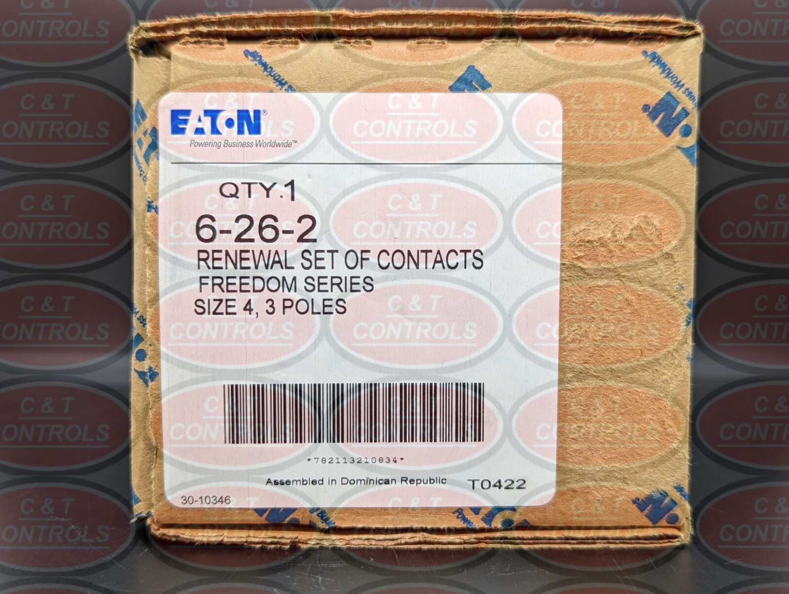 Eaton 6-26-2 3P Size 4 Renewal Contact Kit New In Box USA