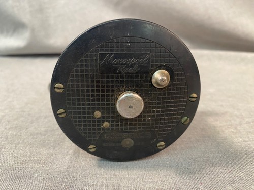 Carrete de pesca convencional Lawrence Monospool de colección hecho en EE. UU. - Imagen 3 de 6