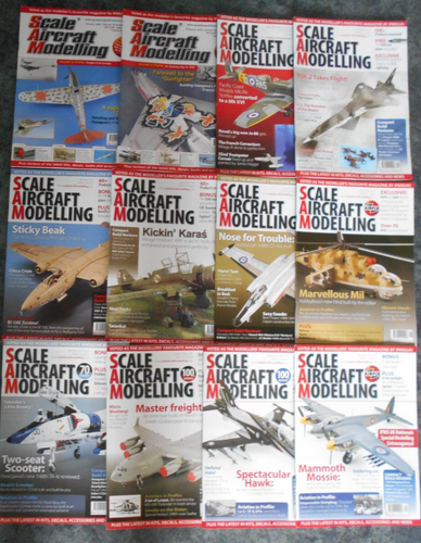 scale aircraft modelling magazine 12 issues job lot complete year 2009 hobbies - Picture 4 of 4