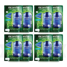 8 x Nicorette Cools 2mg Lozenge ICY MINT 20 Lozenges PACK OF 8