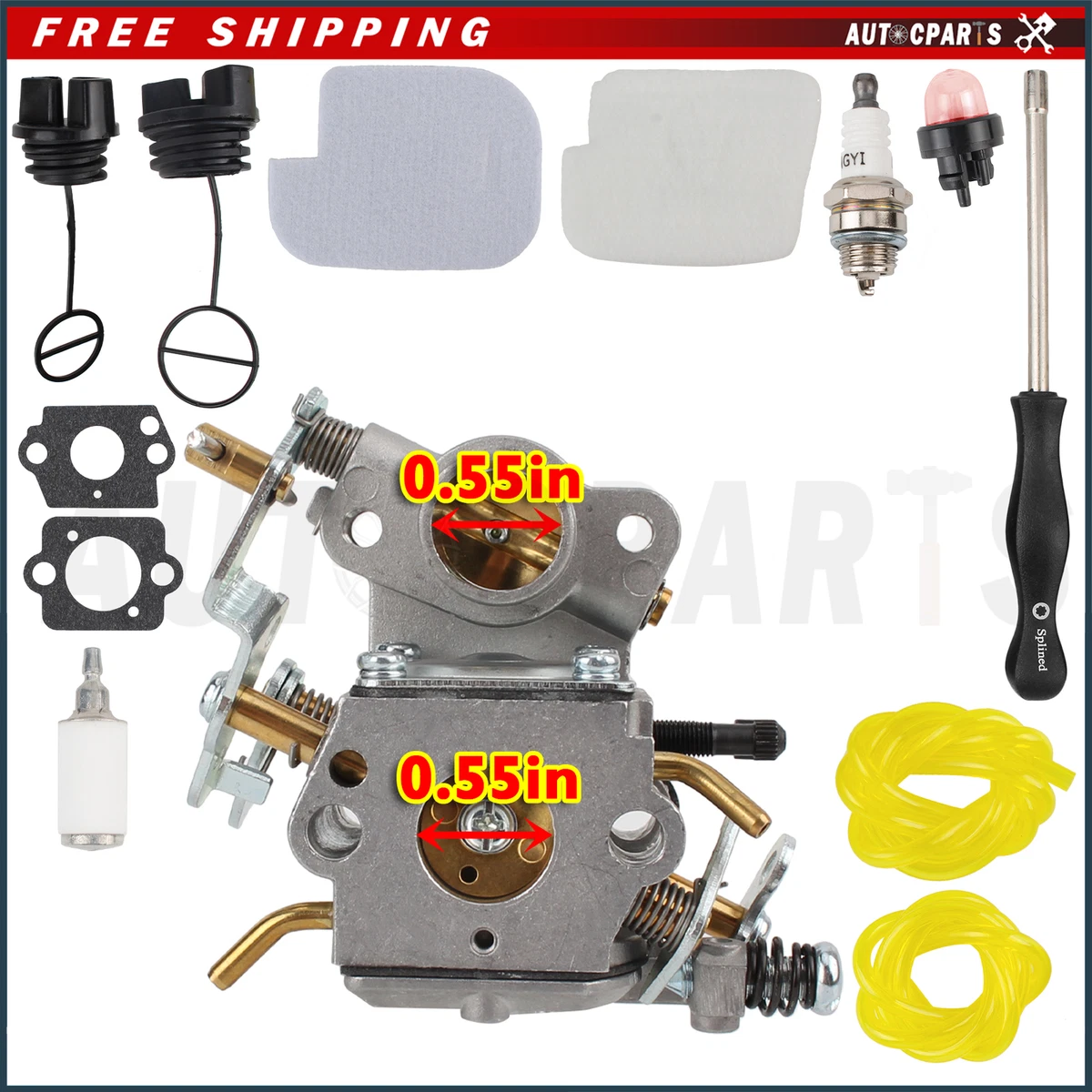 Poulan pro 2024 35cc chainsaw carburetor