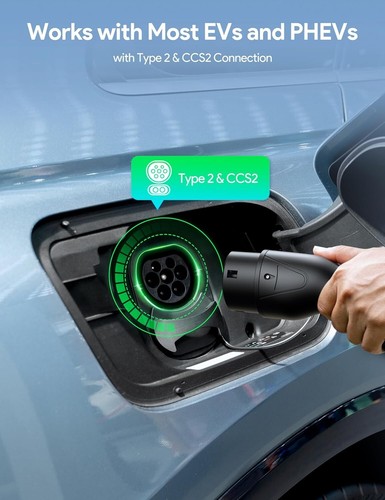 STAZIONE DI RICARICA PER AUTO ELETTRICHE TIPO 2 FAST CHARGER CORRENTE REGOLABILE - Foto 7 di 7