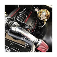 Ls Swap Cold Air Intake - Silver Ls1 Ls2 Lsx Restomod A-body G-body Camaro Ch...