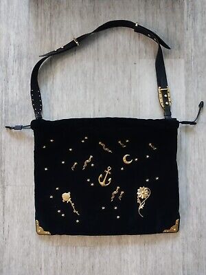 Prada Limited Edition Black Velvet Cahier Astrology Bag | eBay Prada Limited Edition Black Velvet Cahier Astrology Bag | eBay