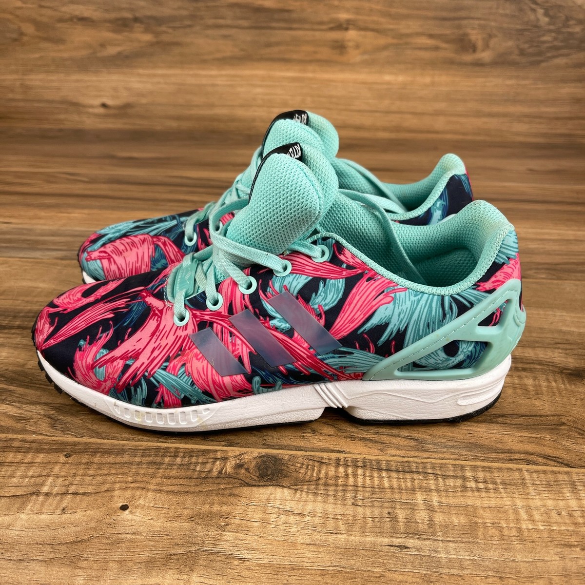 Size 7 - Adidas ZX Flux J Birds of Paradise for sale online | eBay