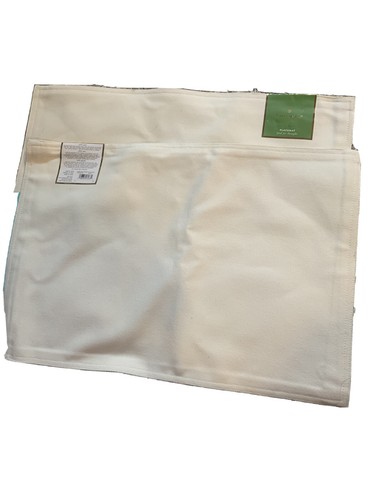 Set di due tovagliette Kate Spade New York Food for Thought Script 13" x 19" nuove con etichette - Foto 5 di 5