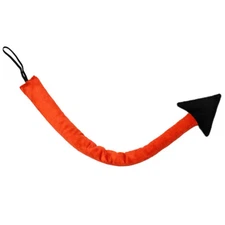 Long Red Devil Tail with Black Tip ~ FUN HALLOWEEN DEVIL COSTUME PARTY DRESS UP