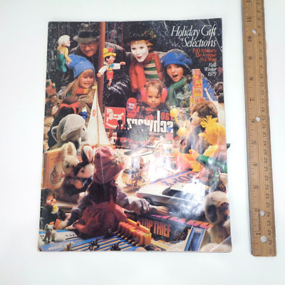 Vintage 1979 FAO Schwarz Fall Winter Holiday Gift Selections Catalog Wish Book