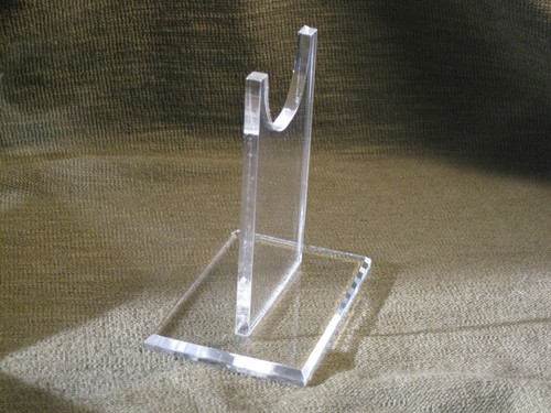 Acrylic 4" CIVIL WAR SWORD SABRE MUSKET RIFLE REVOLVER Display Stand - Picture 4 of 4
